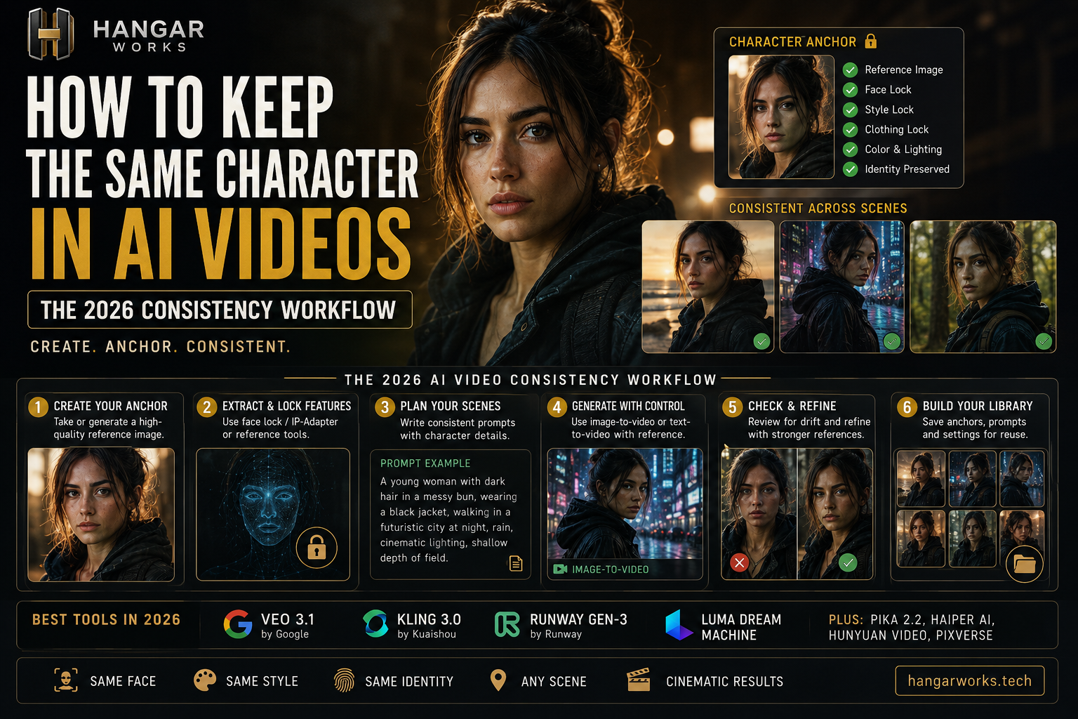 How to Keep the Same Character in AI Videos: The 2026 Consistency Workflow